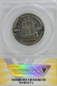 1924�N .50 ANACS AU 55 ���O�m�[ �N���V�b�N �V���o�[�L�O�R�C��