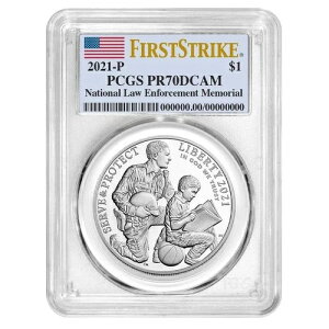 2021-P �v���[�t 1�h�� ���Ɩ@���s�@�֋�� PCGS PR70DCAM FS �t���b�O