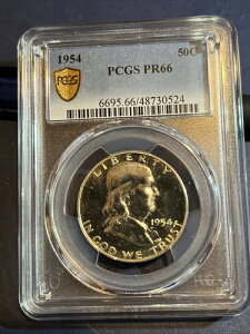 1954�N �v���[�t �t�����N���� �n�[�t�_���[ - PCGS �O���[�h PR66 (50C)