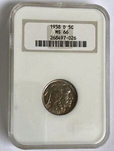1938�N D�o�b�t�@���[�j�b�P�� - NGC MS66 - �������F�� T-13