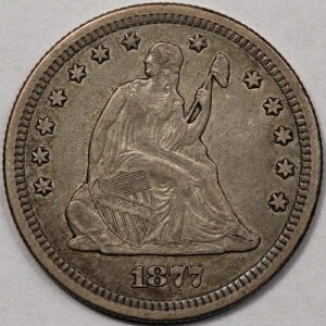 1877-S ���o�e�B���Ȏl���̈� VF ���� XF