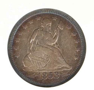 1853�N P �������R�̏��_ �N�H�[�^�[ ��ƌ����t�� ANACS VF30 �ڍ� 25�Z���g