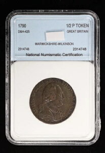 1790 1/2p �R���h���g�[�N�� �C�M���X �E�H���b�N�V���[-�E�B���L���\�� �n�[�t�y�j�[ D&H-425-