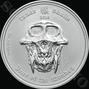 2016 Lunar Skulls Year of the Monkey �V���[�Y �V���[�Y�� 2 �� 1�I���X BU �R�C���p���I-