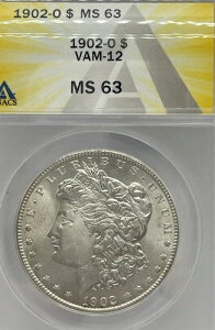1902-O ���[�K���E�_���[ *���邢���̌���* MS-63 VAM-12-ONLY 6 Higher Graded