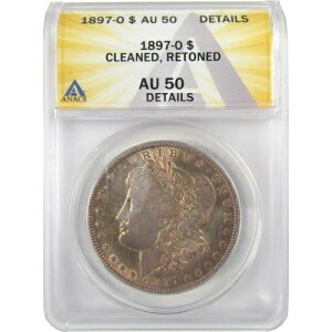 1897 O �����K���E�_���[ AU 50 �ڍ� ANACS �V���o�[ 1 �h���R�C�� SKU:I19223