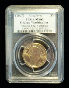 �č� 2007-P $1 �W���[�W�E���V���g�� ���̕������� �~���g�G���[ PCGS MS65