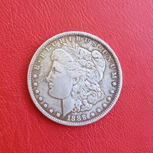 ���[�K���h�� USA 1888 XF �~���g�}�[�N�Ȃ� �V���o�[ USA/Km#110 S#123-