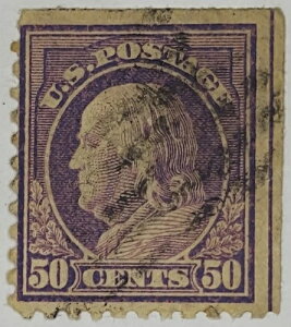 Estampilla de US �؎� - 1917 �X�R�b�g # 477 �x���W���~�� �t�����N����
