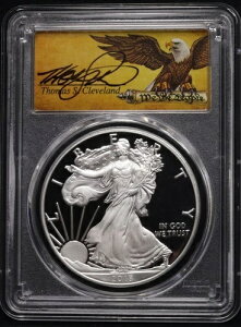 PCGS 2018-S �V���o�[�C�[�O�� PR70DCAM FDOI ���V���g��DC �N���[�u�����h �T�C������ 1/10000