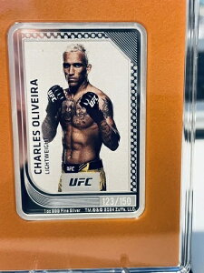2024- UFC�g���[�f�B���O�R�C��-�`���[���Y�E�I�����F�C��- 1�I���X�V���o�[�v���[�t�R�C�� 123/150