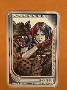 2025�N - The Art of DC Comics - 1�I���X �g���[�f�B���O�J�[�h Topaz-Harley Quinn 0273/300-