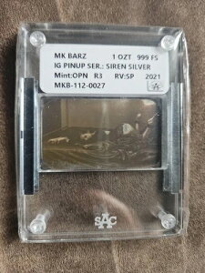 MK BARZ 1 OZT 999 FS IG �s���i�b�v�V���[�Y: SIREN �V���o�[