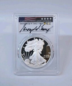 2020 W $1 �V���o�[�C�[�O�� FS PCGS PR70DCAM �W���[�W�EW�E�P�C�V�[�E�W���j�A���R �t���b�O���~�e�b�h
