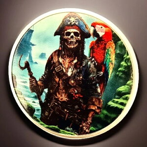 Haleybug Mint Pirate Booty Chase - ASHWALKER - 1�I���X �t�@�C���V���o�[ - 10/10 �u�b�N�G���h!