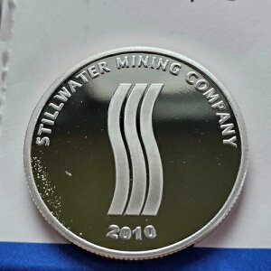 2010�N Stillwater Mining Company �C�[�X�g�{���_�[�}�C�� 1�I���X���E���h0.999���A-