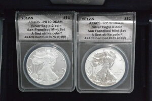 2012�N �A�����J���V���o�[ 2���Z�b�g ANACS ���o�[�X/�v���[�t RP70/PR70 BOX/COA�t�� FS