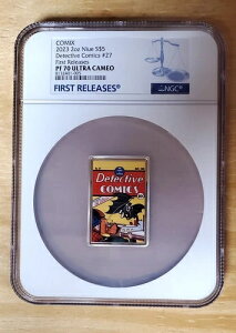 DC�R�~�b�N�X �T��R�~�b�N�X #27 �V���o�[�R�C�� 2�I���X 2023 �j�E�G $5 NGC PF70 FR OGP�t��