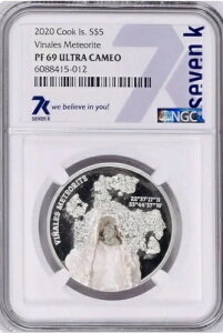 7k Metals Vinales Meteorite 2020 �N�b�N�����B �n�C�����[�t NGC PF69 2500 ����-
