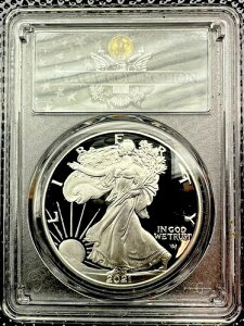 2021 S �v���[�t �V���o�[ �C�[�O�� PF 70 DCAM PCGS ���K�V�[�R���N�V���� �}�O�i�� �I�v�X ���A