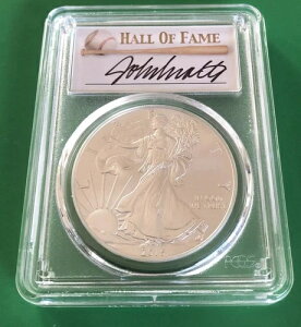 �W�����E�X�����c�E�I�[�g 2015�N 1�h�� US�V���o�[�C�[�O�� PCGS MS70 �싅�a������ ATL�u���[�u�X