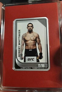 2024�N �j���[�G�C�W 1�I���X �V���o�[ UFC �g���[�f�B���O�R�C�� ���o�[�g�E�E�B�e�J�[ ���r�[ �~���g�� #17 / 50