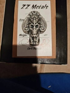 ���Ɋ󏭂Ȍ��� ZZ Metals 3 �g���C�I���X .999 �V���o�[ TRIBAL SKULL V2 �A�[�g�o�[!