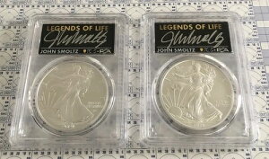 �W�����E�X�����c�E�I�[�g 2021 PSA/PCGS �V���o�[�C�[�O�� MS70 ���X�g1&2 �t�@�[�X�g���W�F���h���C�t