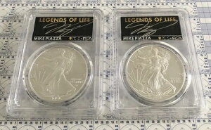 �}�C�N�E�s�A�b�c�@ �I�[�g 2021 PSA/PCGS �V���o�[�C�[�O�� MS70 ���X�g1&2 �t�@�[�X�g���W�F���h���C�t