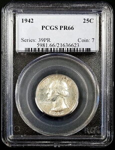 1942�N�v���[�t���V���g���N�H�[�^�[�APCGS�F��PR66�ISKU6623