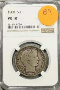 1900�N �o�[�o�[ �n�[�t�h�� 50�Z���g NGC VG 10 ���ɗǂ� #3-036