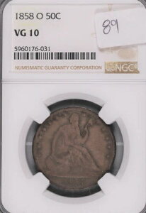 1858-O �V�[�e�B���O���o�e�B�V���o�[�n�[�t�h�� NGC VG-10 #031
