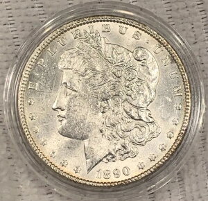 1890�N P. ���[�K�� �V���o�[�h�� �č��R�C�� Ms. Bu Unc PL �v���[�t �����g�[�� Brnbx1