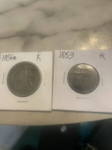 1856�N���n�[�t��1853�N���N�H�[�^�[�����������I�ʐ^�Əo�i���X�g�����Ѓ`�F�b�N���Ă�������????