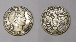 1911-S �V���o�[ �o�[�o�[ �n�[�t F/VF INV#328-26