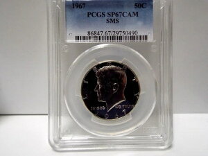 1967�N CAMEO SMS �P�l�f�B �n�[�t�_���[ - NGC�ASP67 CAMEO�̂�