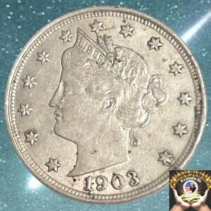 1903 V ���o�e�B �j�b�P���`���C�X �I���W�i�� XF �O���[�h US �^�C�v�R�C���A�t�� ���o�e�B