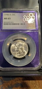 �u���C�U�[�I1946-S NGC MS65 ���V���g���N�H�[�^�[