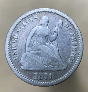 1871�N ���Ȏ��R�̏��_�� �n�[�t�_�C�� (D28)