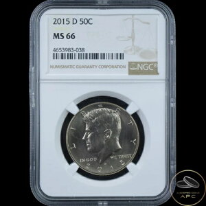 2015�N D�E�P�l�f�B�E�n�[�t�_���[ NGC MS66 50C