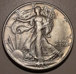 1945�N �E�H�[�L���O�E���o�e�B�E�n�[�t�h�� �t�B���f���t�B�A������ US 50�Z���g 90%�� 40-5894/WB1