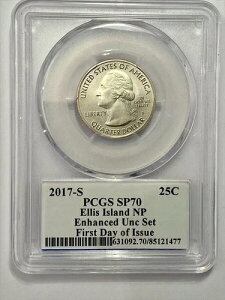 2017-S 25�Z���g �G���X�� NP SP70 �f���o�[ ANA PCGS �z���_�[ ���� Unc �R�C��