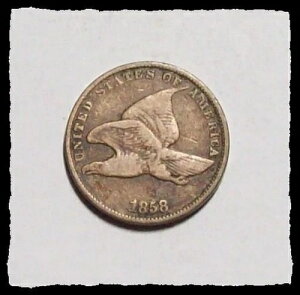 1858�N Sm���� FLYING EAGLE �X���[���Z���g Cuds / O ���� FINE #6C87