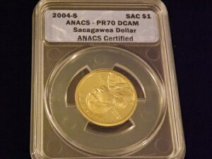 2004-S $1 �T�J�K�E�B�A ANACS PR 70 DCAM