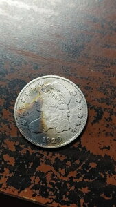 1829�N�� �L���b�v�h�o�X�g�_�C�� �X���[�� 10CF �N���[�j���O�ς� T801