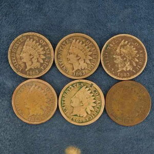 1859�N���C���f�B�A���w�b�h�Z���g5���Z�b�g�i1864�N���{�[�i�X�t���j- �č���������
