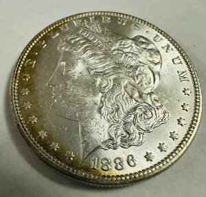 1886-P �����K�� 90% ��� BU & �������F�� �ʐ^�̒ʂ� # MSD 1886-P