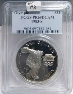 1983-S �I�����s�b�N�~�Փ����L�O 1�h����� PCGS PR69DCAM�B�r�f�I SL0146