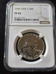NGC 1956 �^�C�v2�B50�Z���g �t�����N���� �n�[�t�_���[ ������ PF 65 �V���[�v�R�C��