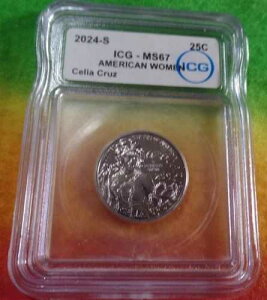 2024-S Celia Cruz AW �N�H�[�^�[ ICG MS67 !!!NICE!!!